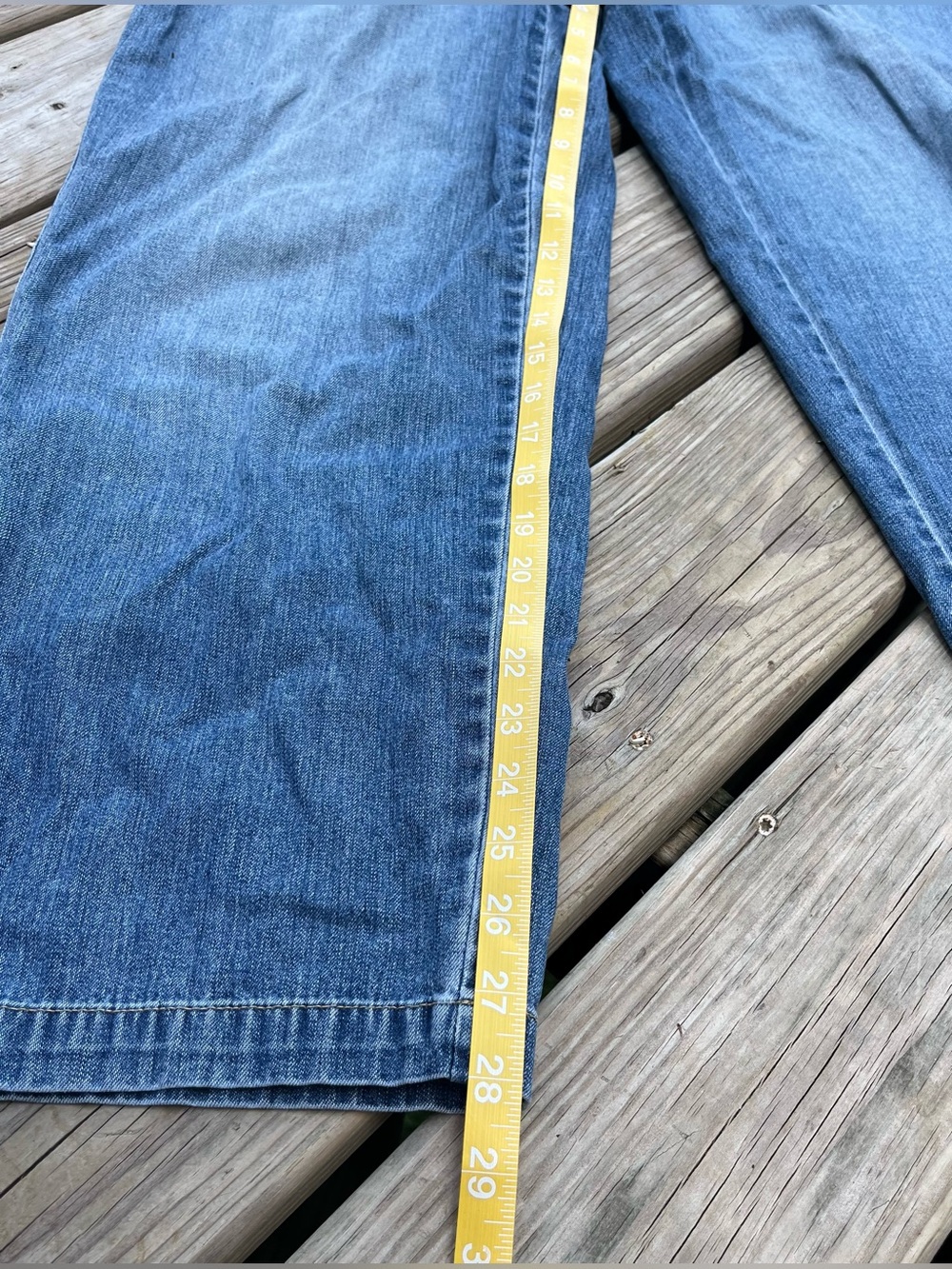 Vintage Y2K Liz Claiborne Lizwear Denim Bib Overalls Size 12 - Picture 6 of 7